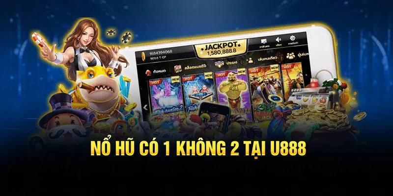 Nổ hũ có 1 không 2 tại U888